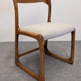 Set of 4 Baumann sled chairs, France circa 1970.