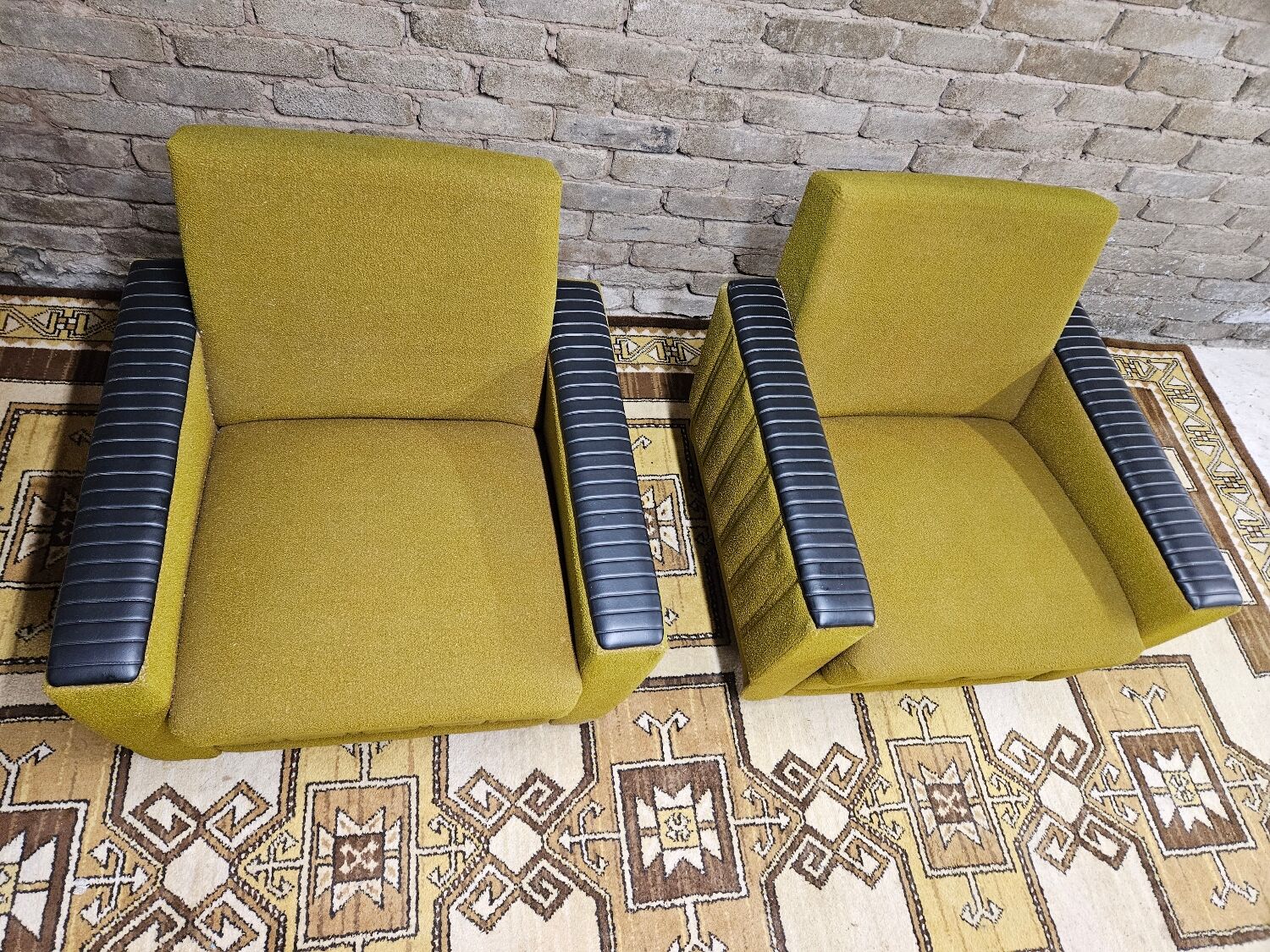 Pair of vintage armchairs 1960s