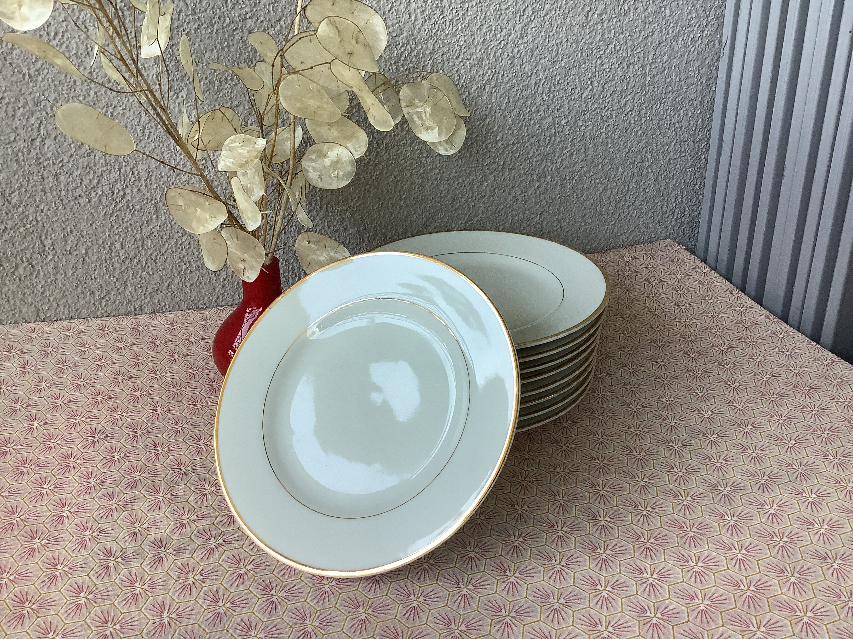Nitto Hawthorne Japan plates - butterbread plates - prestige tableware