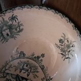 Salad bowl in iron from the Saint Amand et Hamage factory - PAYSAGE model