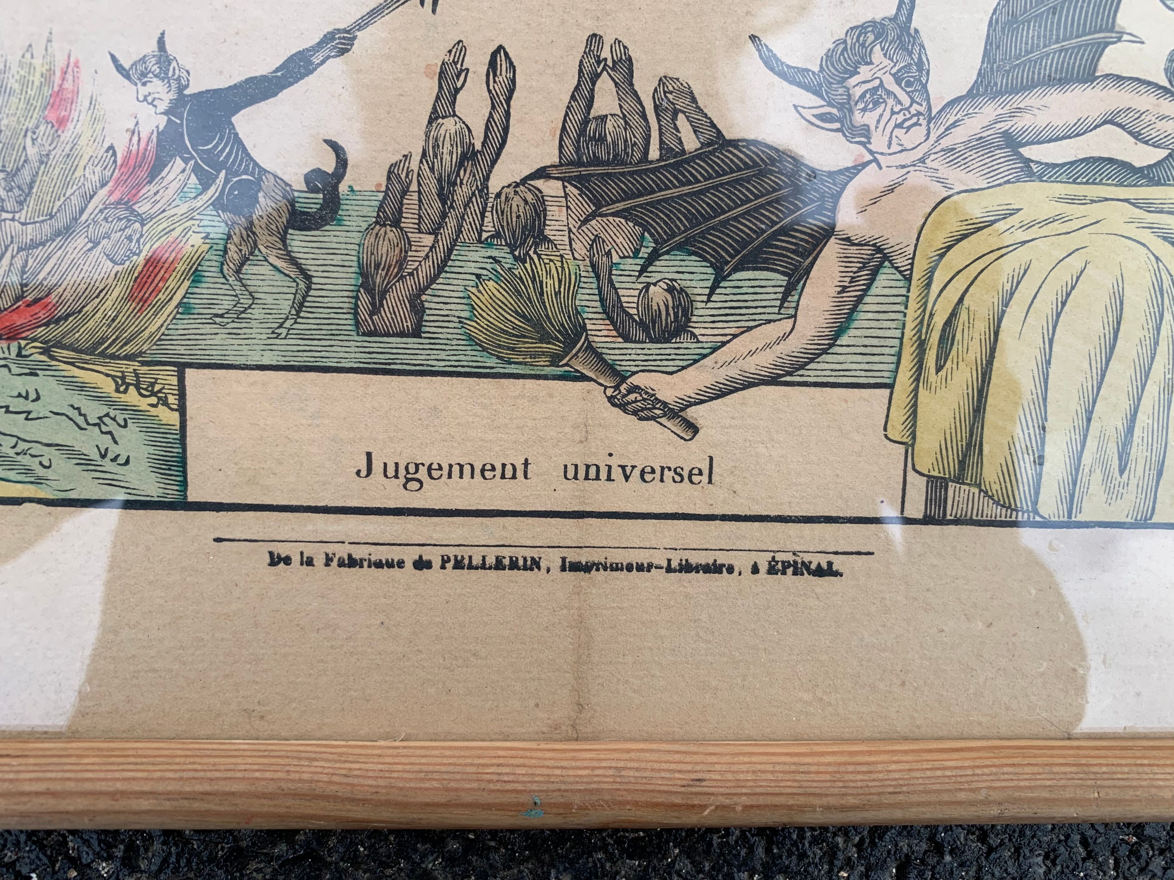 Image d’épinal le degré des âges