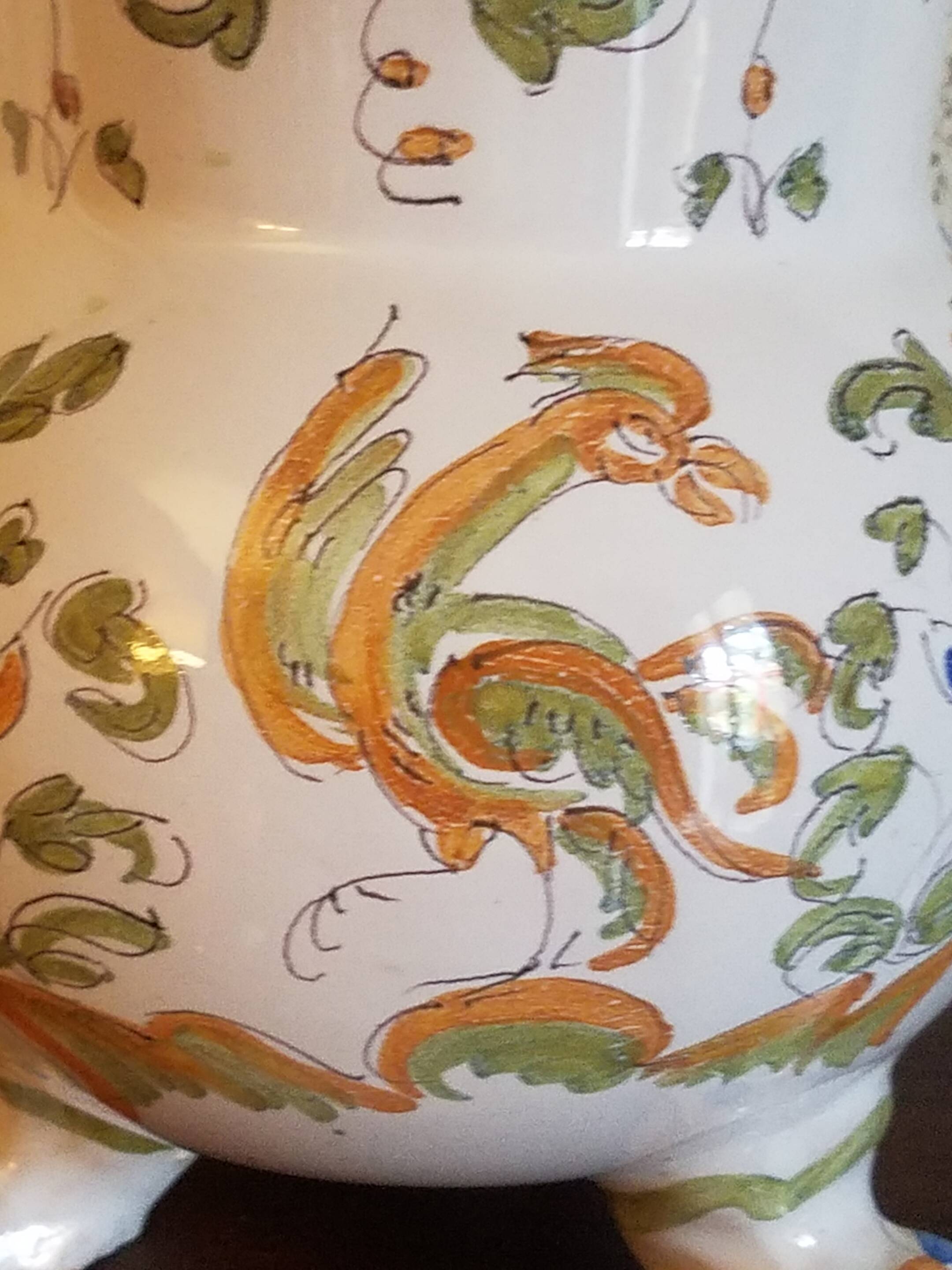 Verseuse en faïence ancienne Martres-Tolosane