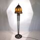 Charles Schneider Art Nouveau wrought iron floor lamp, 1920