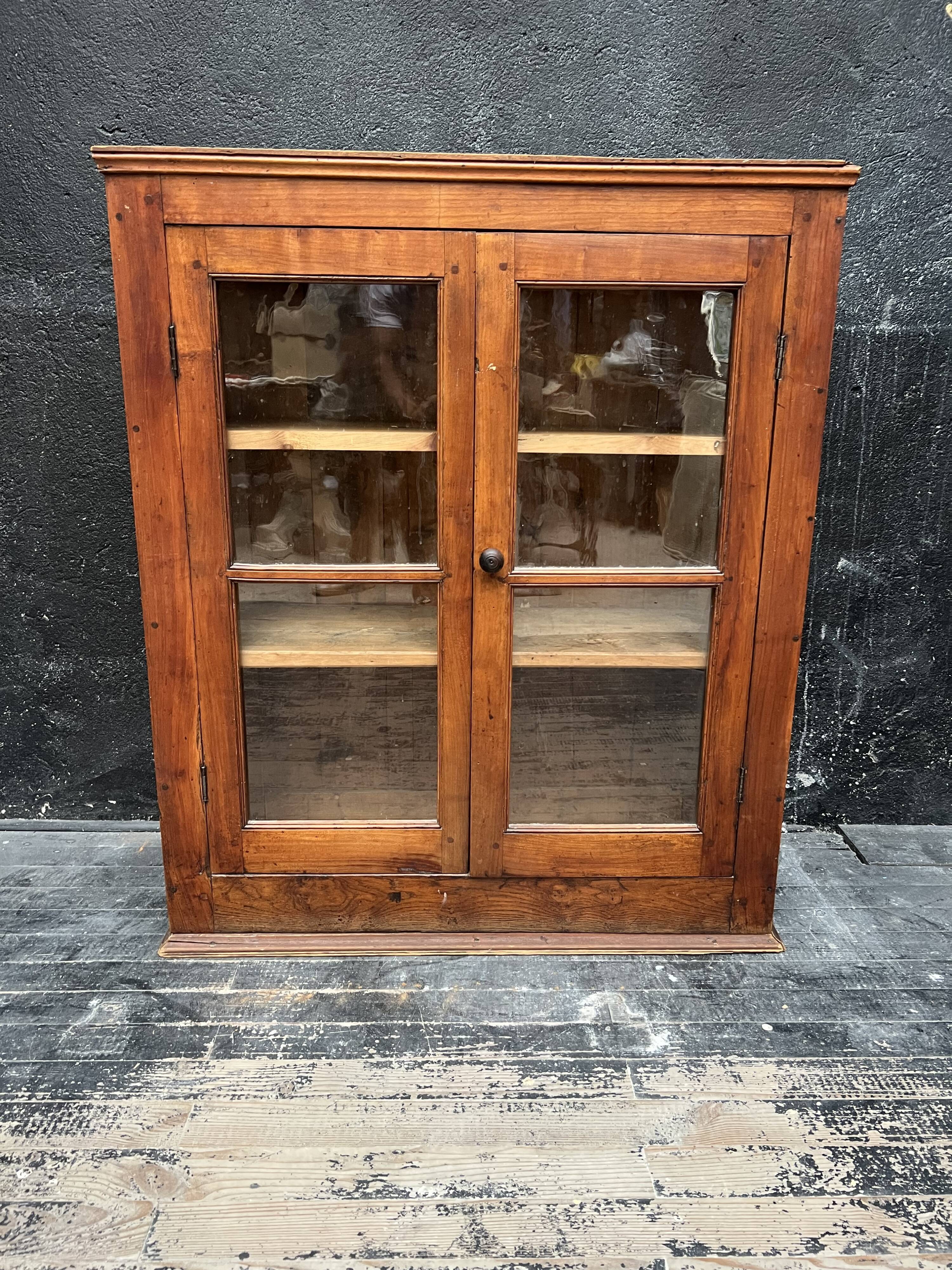 Showcase, wooden library.