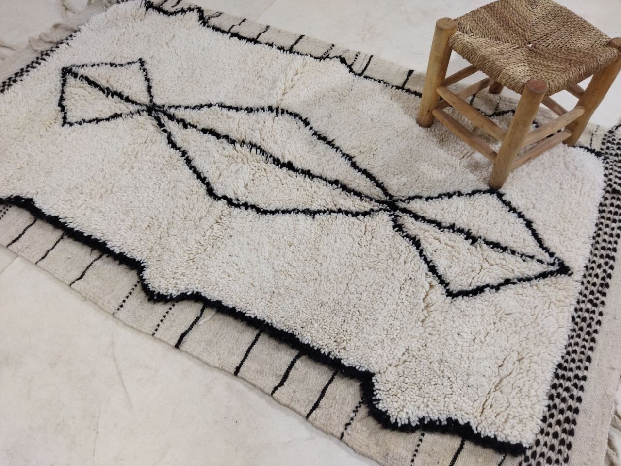 Tapis berbere marocain 200x107cm