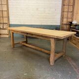 Solid oak farmhouse table