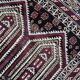 Tapis de prière vintage afghan Baluch fait main en laine – 95 x 142 cm