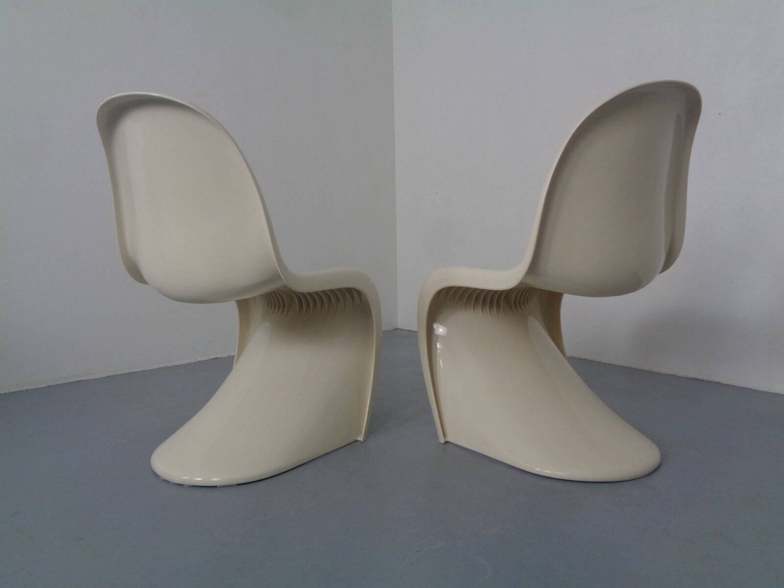 Set of chairs by Verner Panton for Herman Miller, 1970s
