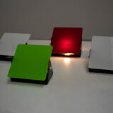 Set of four French wall lamps