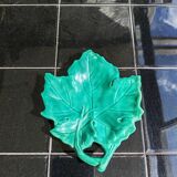 Vintage slipware vine leaf