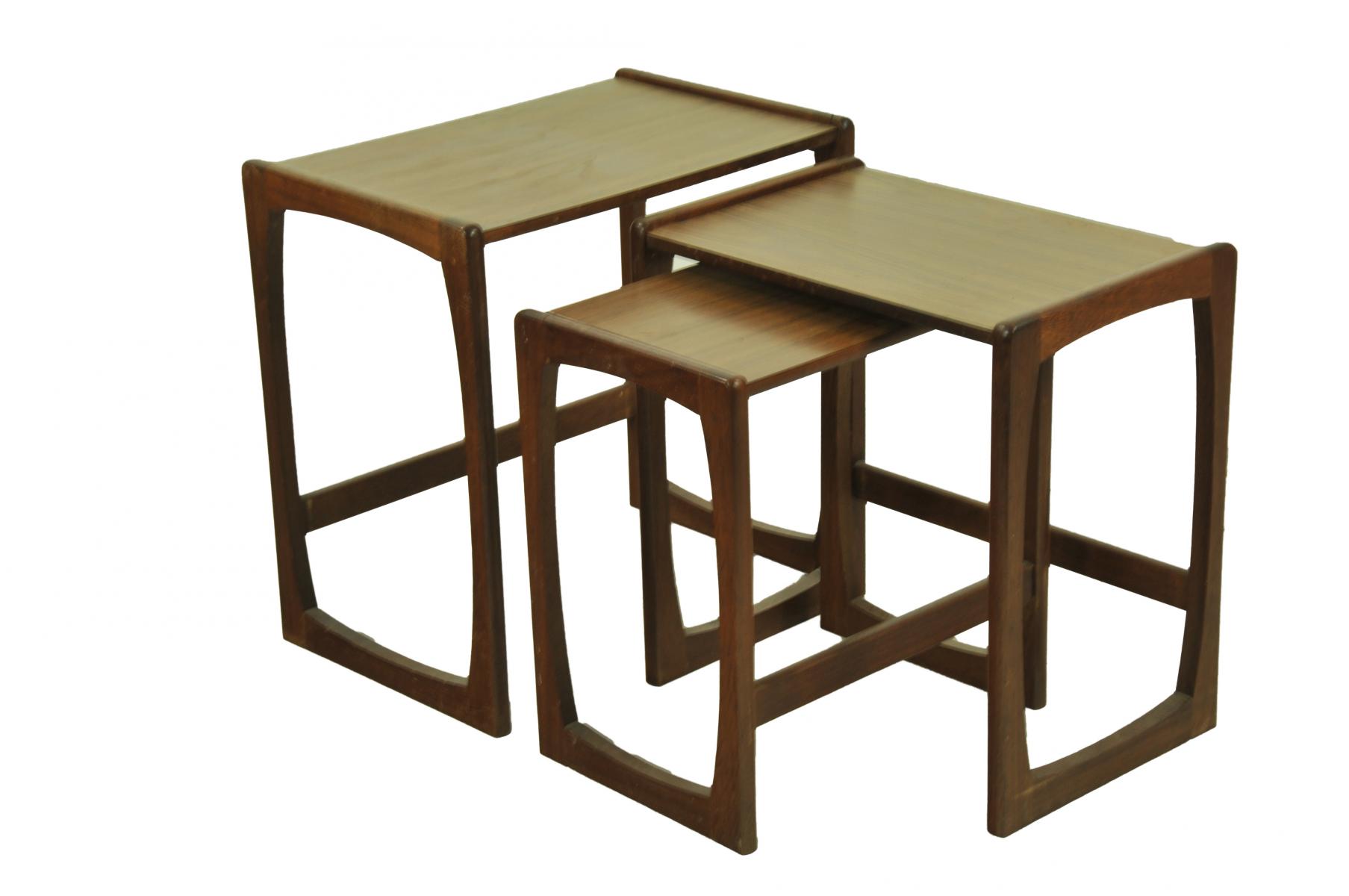 Tables pull-out vintage teak