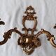Bronze wall light