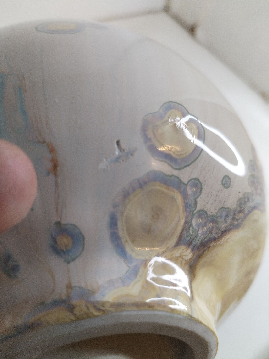 Mattjieu Lievois crystallised ceramic vase