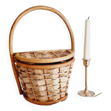 Panier en rotin