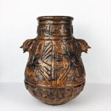 Vase - Aztec décor - Jasba 1960 - Keramik