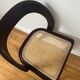 Chaise gondole cannage Baumann