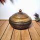Large ethnic handcrafted wooden box