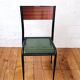 Vintage Mullca leather chair, 50s