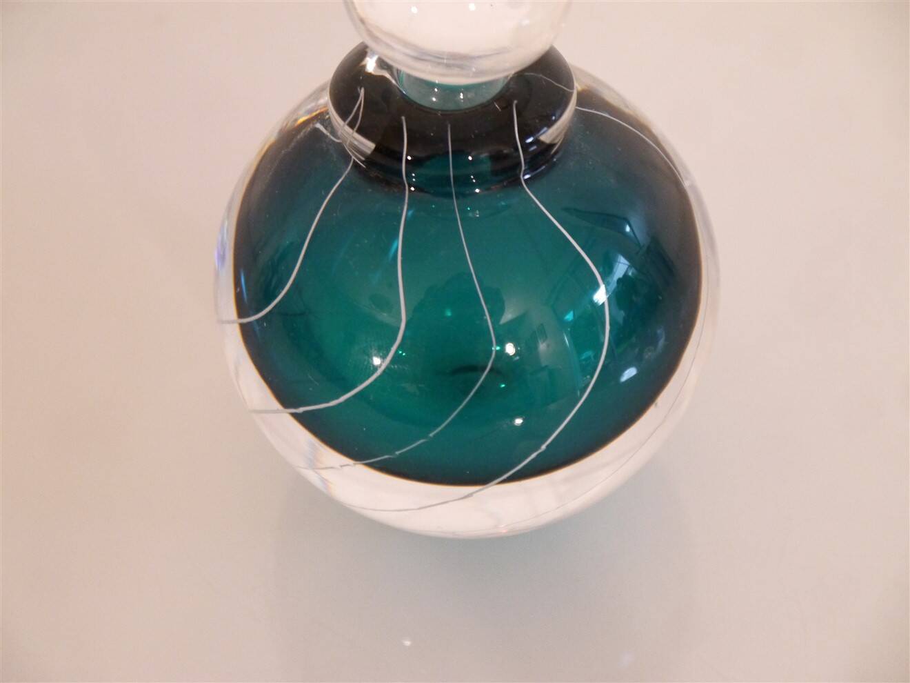 Murano glass bottle 1970