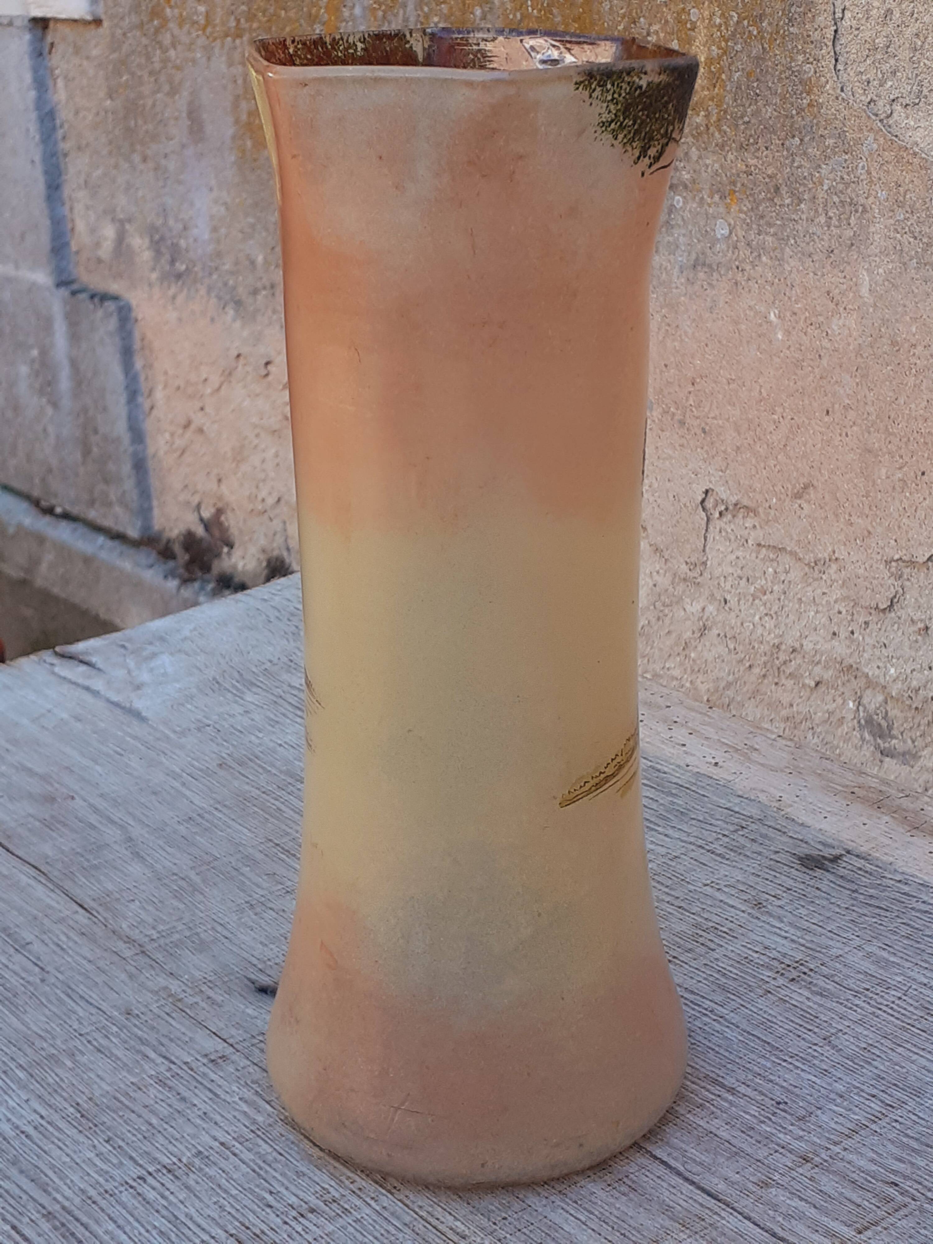 Art Nouveau style vase by Legras