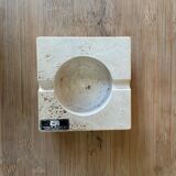 Travertine ashtray by Cerri Nestore