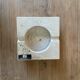 Travertine ashtray by Cerri Nestore