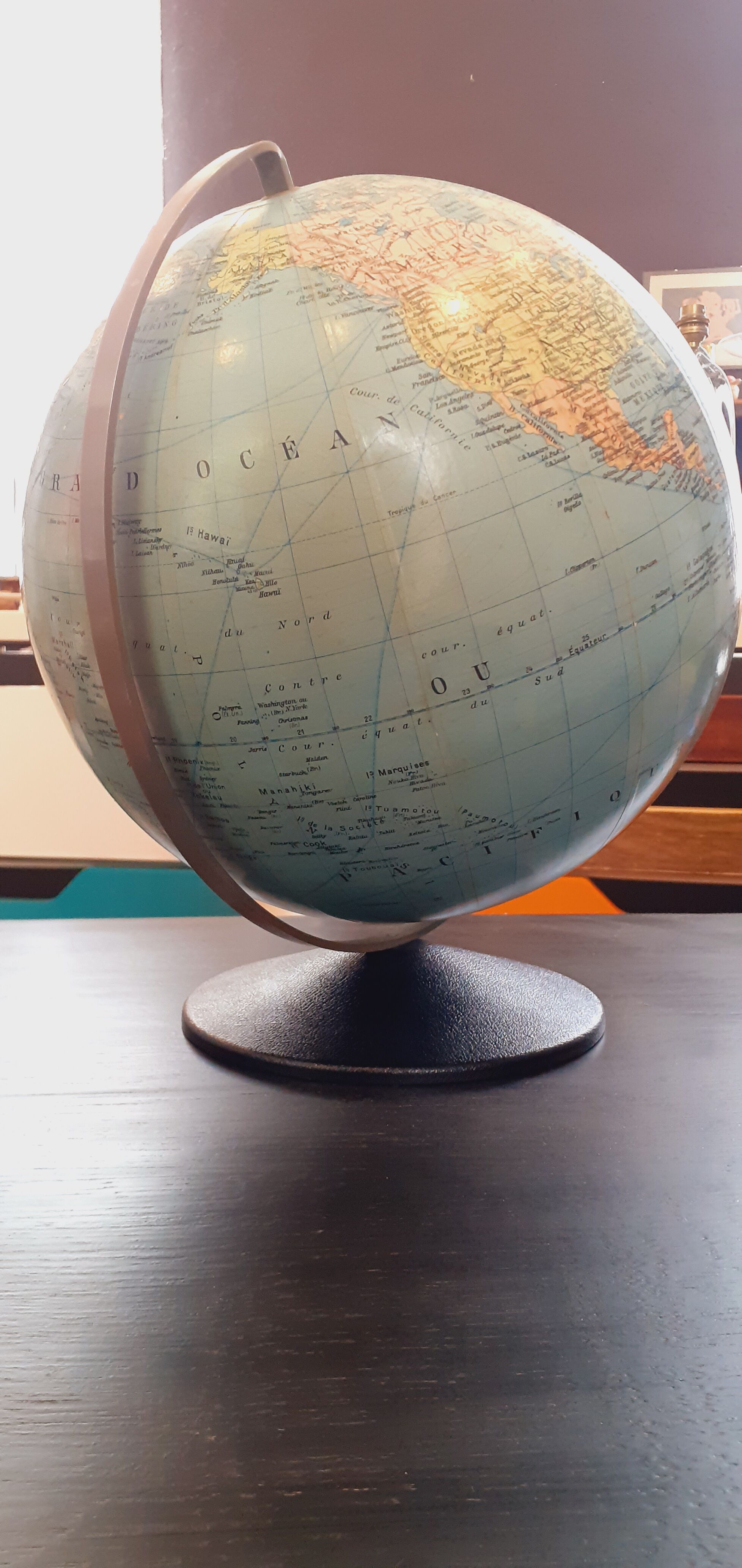 Globe Globe Vintage World Map Year 60 Magellan