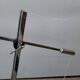 Vintage 1950s mid century counterweight floor lamp