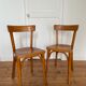Pair of Baumann bistro chairs