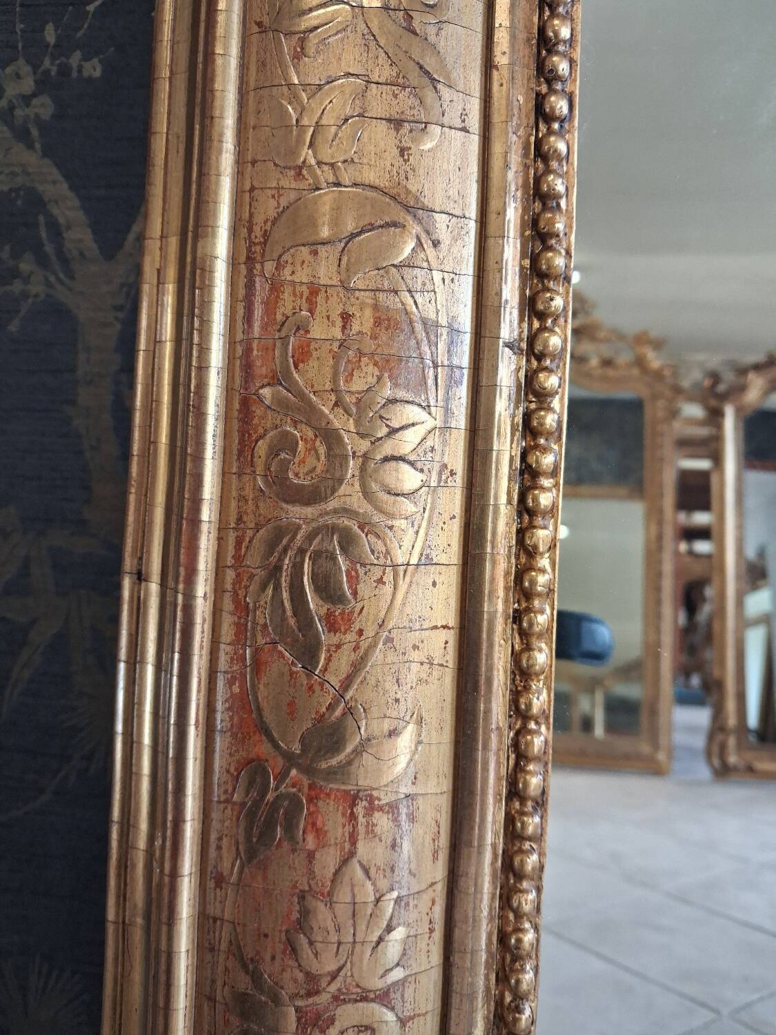 Restoration period mirror 178 x 104