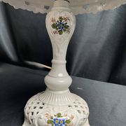 Bassano Italy 20th century earthenware table lamp