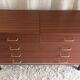 Commode coiffeuse style moderniste années 70