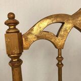 Napoleon III period gilded wood chair