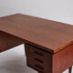 Bureau en teck du milieu du siècle, Danemark années 1960