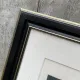 Large signed vintage lithograph