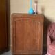Buffet ancien bois naturel faible encombrement