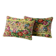Set of 2 vintage velvet cushion covers 41x61 cm