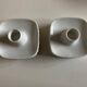 Pair of Scandinavian candle holders 1970 Thomas Rosenthal