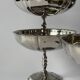Vintage stainless steel ice cream cups