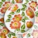 Dessert plates Moulin des loups Ontario