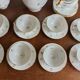 Foëcy porcelain coffee set - SFP - White and gold