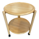 Lazy Susan bar cart