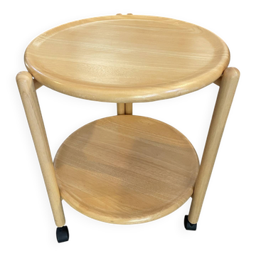 Lazy Susan bar cart