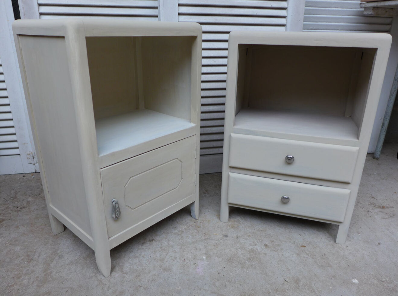 Vintage bedside pair