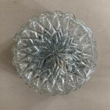 Vintage glass wall or ceiling lamp