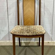 Set of 6 G-Plan teak chairs from the 1970s.