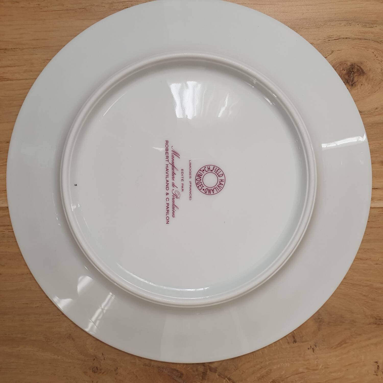 2 dessert plates Haviland Limoges