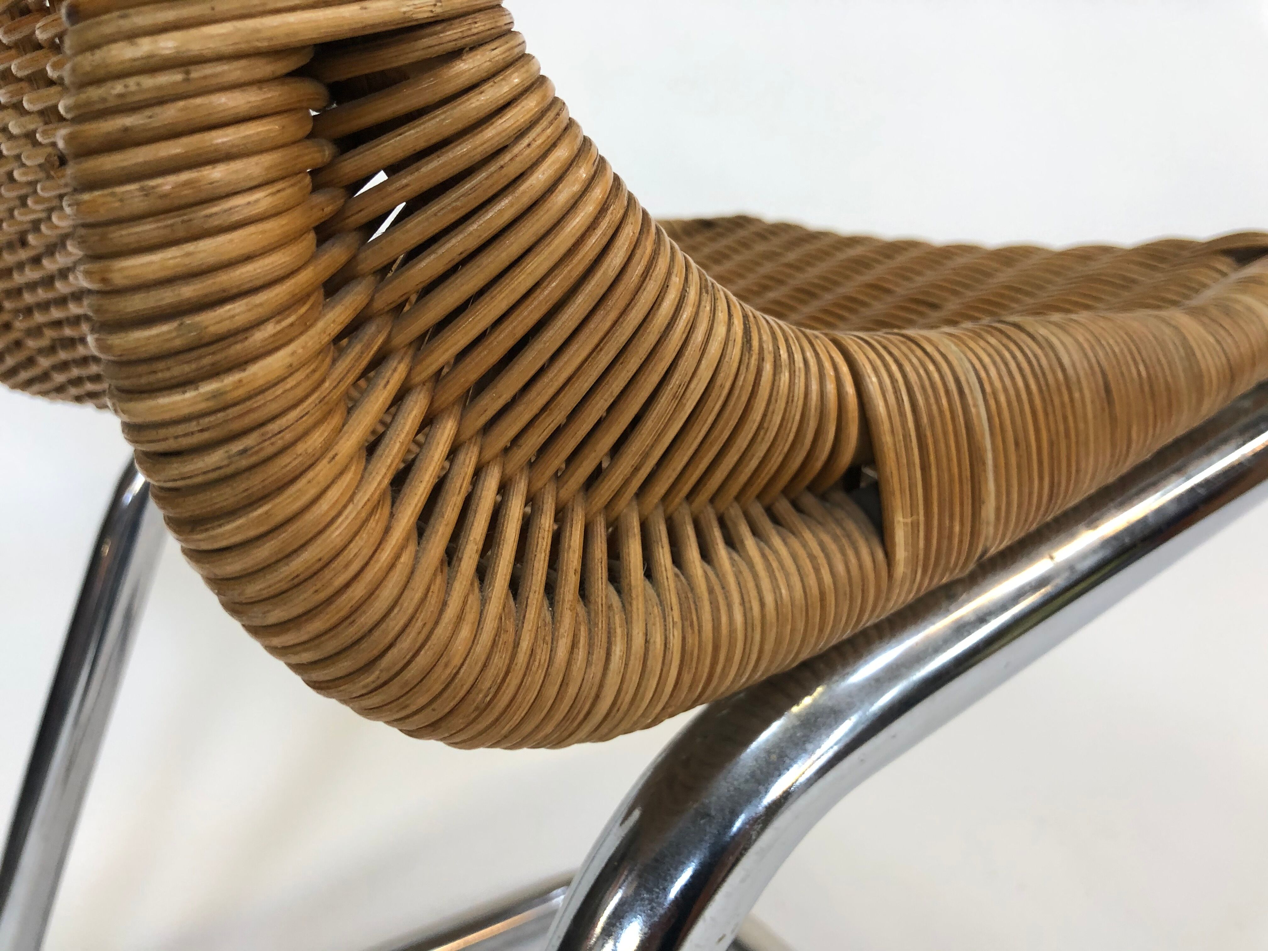Dirk van Sliedrecht vintage tubular chairs