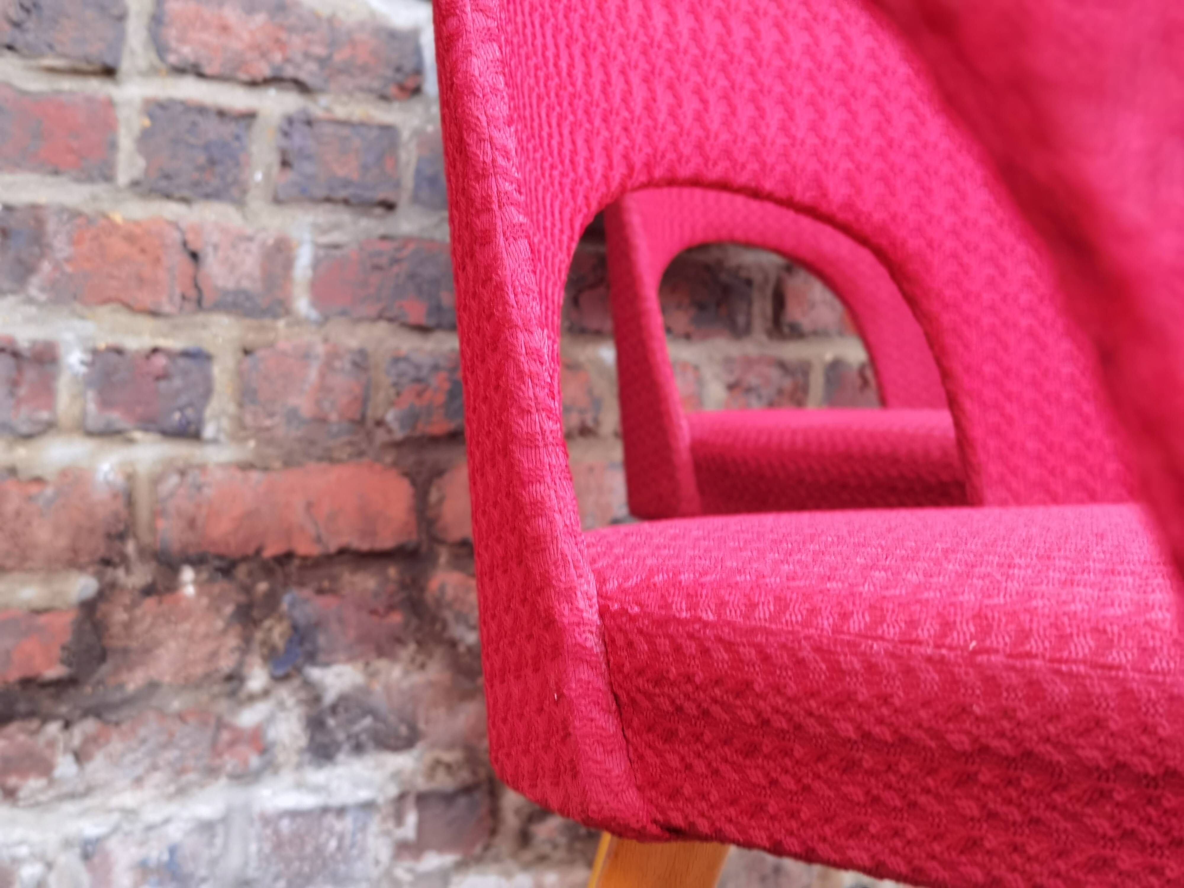 Lot of 6 Oswald Haerdtl chairs for Ton