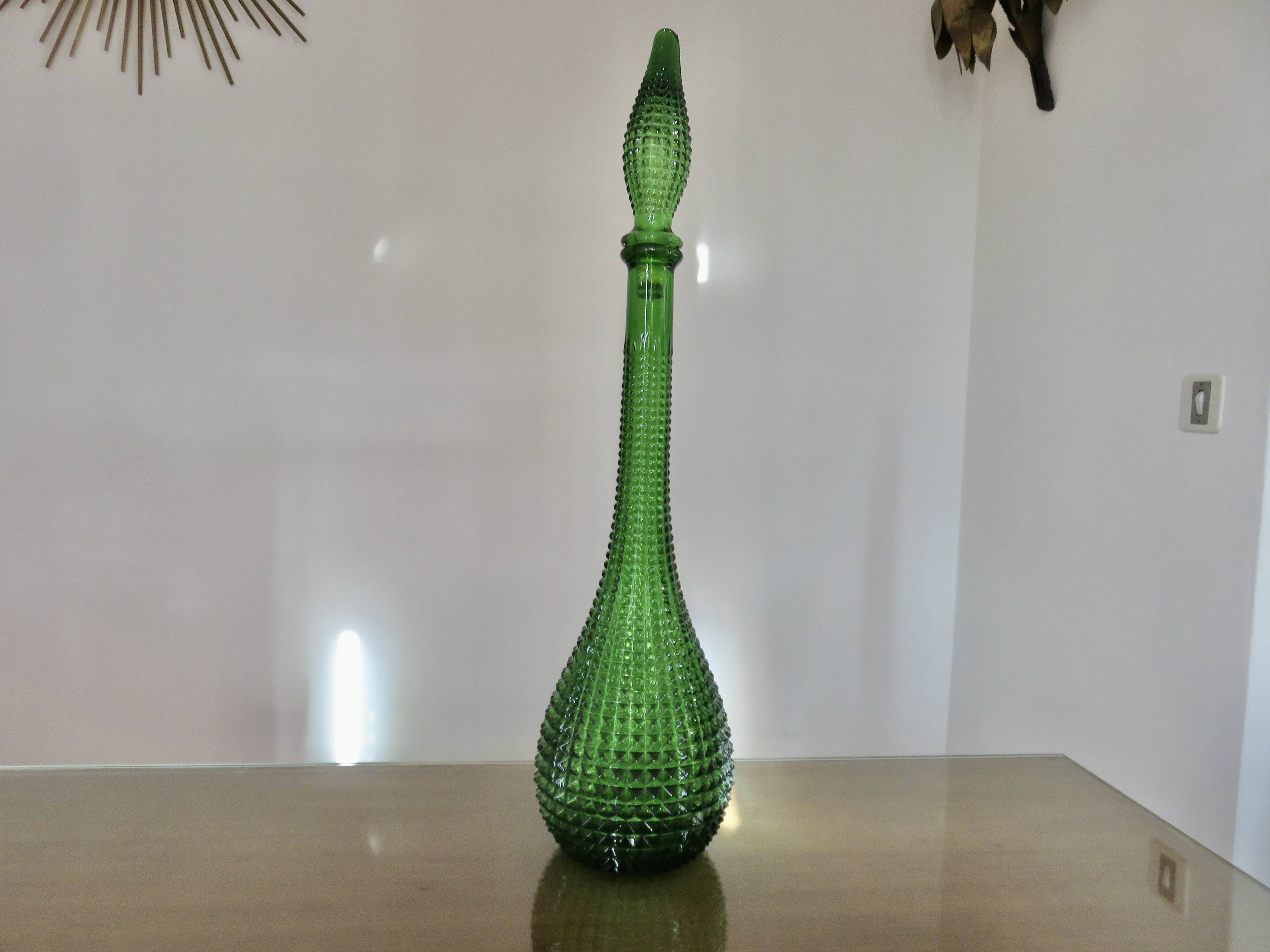 Bottle, carafe, Empoli made in Italy